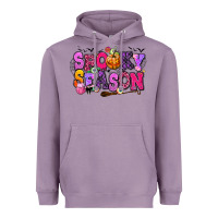 Lavender Spooky season Halloween Heavyweight Hoodie - RanaPortraitStore
