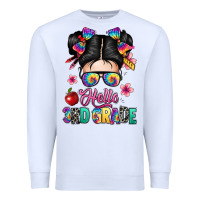 Hello Third Grade Kid Premium Sweatshirt | Teevron