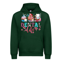 Forest Green dental life with cupcakes Urban Hoodie - AdoDesignShop