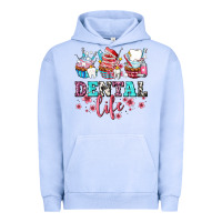 Pigment Grape Ice dental life with cupcakes Urban Hoodie - AdoDesignShop