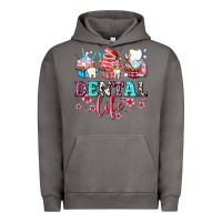 Pigment Tornado dental life with cupcakes Urban Hoodie - AdoDesignShop