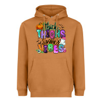Meerkat Thick thighs spooky vibes Heavyweight Hoodie - RanaPortraitStore