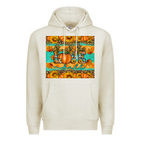 Oatmeal Heather love fall Premium Hoodie - Artiststas
