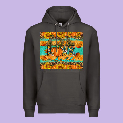 Love Fall Premium Hoodie Designed By Artiststas