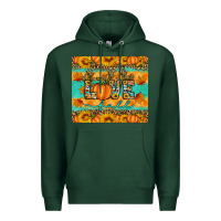 Sports Green love fall Premium Hoodie - Artiststas