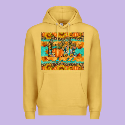 Love Fall Premium Hoodie Designed By Artiststas
