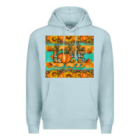 Blue Mist love fall Premium Hoodie - Artiststas