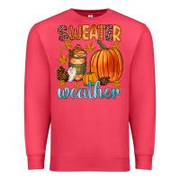 Bonfires Flannels S'mores Campfires And Pumpkins Premium Sweatshirt | Teevron