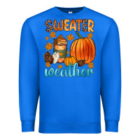 True Royal bonfires flannels s'mores campfires and pumpkins Premium Sweatshirt - Zillion Design Studio