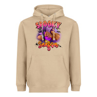Mushroom Spooky season sneaker and heel afro woman Heavyweight Hoodie - RanaPortraitStore