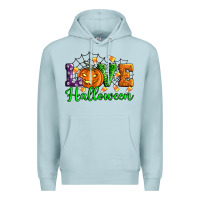 Blue Mist love halloween Premium Hoodie - Artiststas