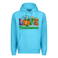 Ocean Blue love halloween Premium Hoodie - Artiststas
