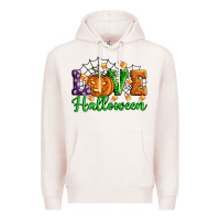 Pale Pink love halloween Premium Hoodie - Artiststas
