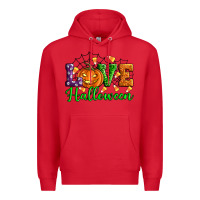 Red love halloween Premium Hoodie - Artiststas