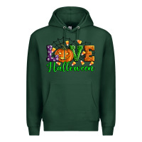 Sports Green love halloween Premium Hoodie - Artiststas