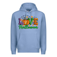 Colony Blue love halloween Premium Hoodie - Artiststas
