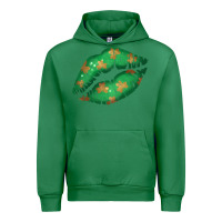 Emerald St. Patrick's Day Lip Urban Hoodie - Jasminsmagicworld