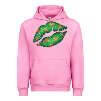 Fuchsia Pink St. Patrick's Day Lip Urban Hoodie - Jasminsmagicworld