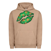 Pigment Burro St. Patrick's Day Lip Urban Hoodie - Jasminsmagicworld