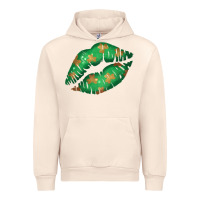Sandshell St. Patrick's Day Lip Urban Hoodie - Jasminsmagicworld