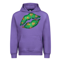 Tulip St. Patrick's Day Lip Urban Hoodie - Jasminsmagicworld