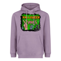 Watercolor Halloween Vibes Heavyweight Hoodie | Teevron