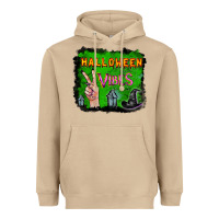 Mushroom Watercolor Halloween Vibes Heavyweight Hoodie - RanaPortraitStore