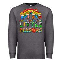 Charcoal Heather i love my job for all the little reasons Premium Sweatshirt - texasbilliewilder