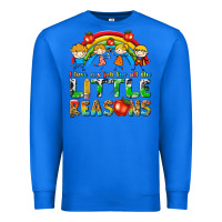 True Royal i love my job for all the little reasons Premium Sweatshirt - texasbilliewilder