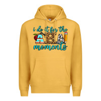 Mustard i do it for the aha moments Premium Hoodie - BundleAndBundleShop