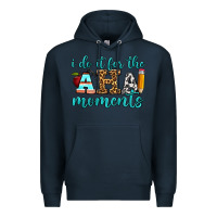 Navy i do it for the aha moments Premium Hoodie - BundleAndBundleShop