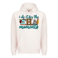 Pale Pink i do it for the aha moments Premium Hoodie - BundleAndBundleShop