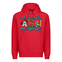 Red i do it for the aha moments Premium Hoodie - BundleAndBundleShop