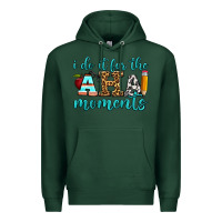 Sports Green i do it for the aha moments Premium Hoodie - BundleAndBundleShop