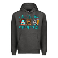 Charcoal Heather i do it for the aha moments Premium Hoodie - BundleAndBundleShop