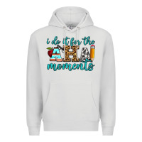 Dove Grey i do it for the aha moments Premium Hoodie - BundleAndBundleShop