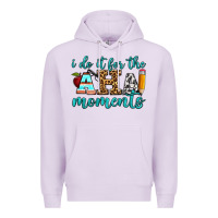 Lilac i do it for the aha moments Premium Hoodie - BundleAndBundleShop