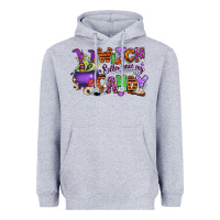 Heather Grey Witch better have my candy Heavyweight Hoodie - RanaPortraitStore