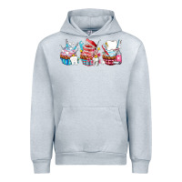 Heather Grey dental cupcakes Urban Hoodie - AdoDesignShop