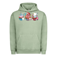 Pigment Oil Green dental cupcakes Urban Hoodie - AdoDesignShop