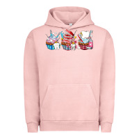 Pigment Salmon dental cupcakes Urban Hoodie - AdoDesignShop