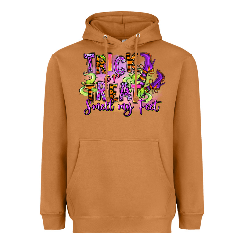 Trick Or Treat Smell My Feet Heavyweight Hoodie by RanaPortraitStore | Teevron