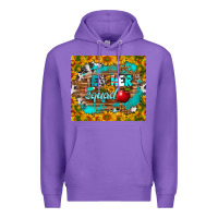 Purple teacher squad tumbler Premium Hoodie - BundleAndBundleShop