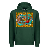 Sports Green teacher squad tumbler Premium Hoodie - BundleAndBundleShop