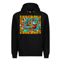 Black teacher squad tumbler Premium Hoodie - BundleAndBundleShop