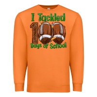 Carrot i tackled 100 days of school football Premium Sweatshirt - texasbilliewilder
