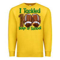 Lemon i tackled 100 days of school football Premium Sweatshirt - texasbilliewilder