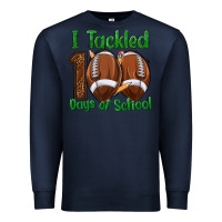 Navy i tackled 100 days of school football Premium Sweatshirt - texasbilliewilder