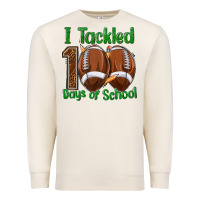 Sandshell i tackled 100 days of school football Premium Sweatshirt - texasbilliewilder
