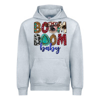 Heather Grey boom boom baby Urban Hoodie - Artiststas